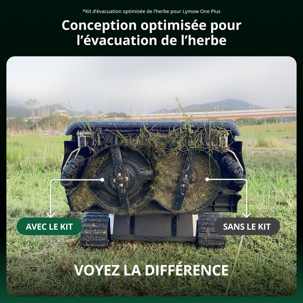 Tondeuse à gazon robotisée Lymow One Plus