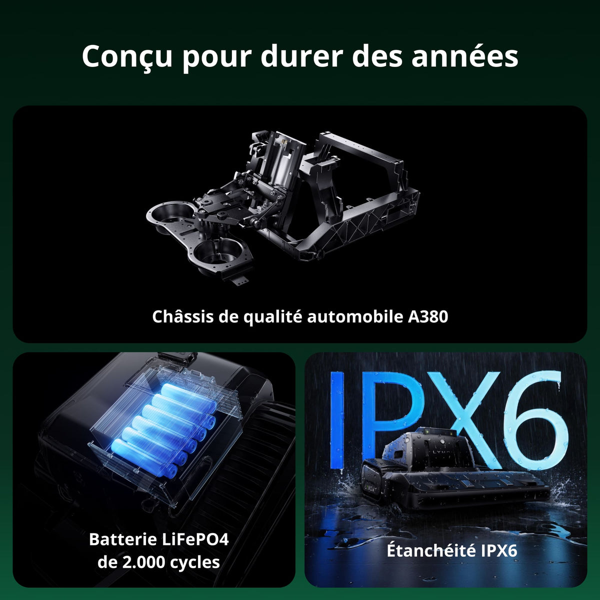 Tondeuse à gazon robotisée Lymow One Plus