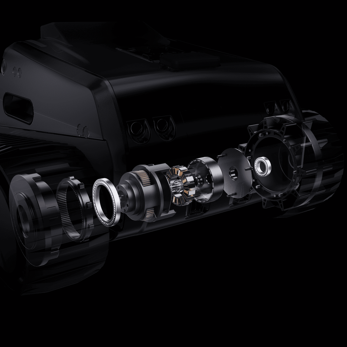 Moteur moyeu amélioré